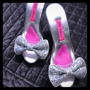 Betsey Johnson Polly Peep Toe Heels